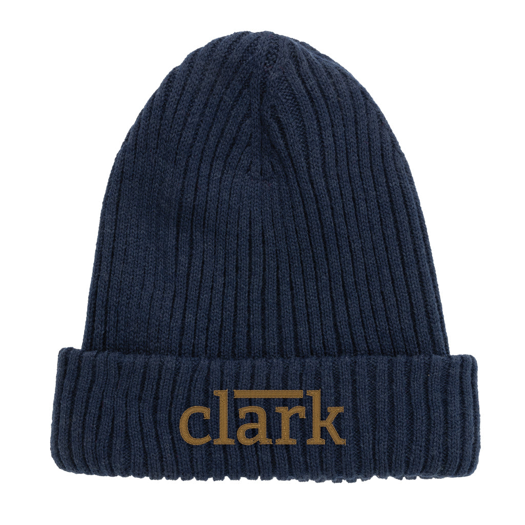 Impact AWARE™  Polylana® double knitted beanie - Navy