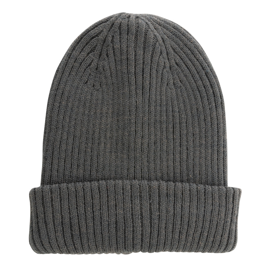 Impact AWARE™  Polylana® double knitted beanie - Anthracite