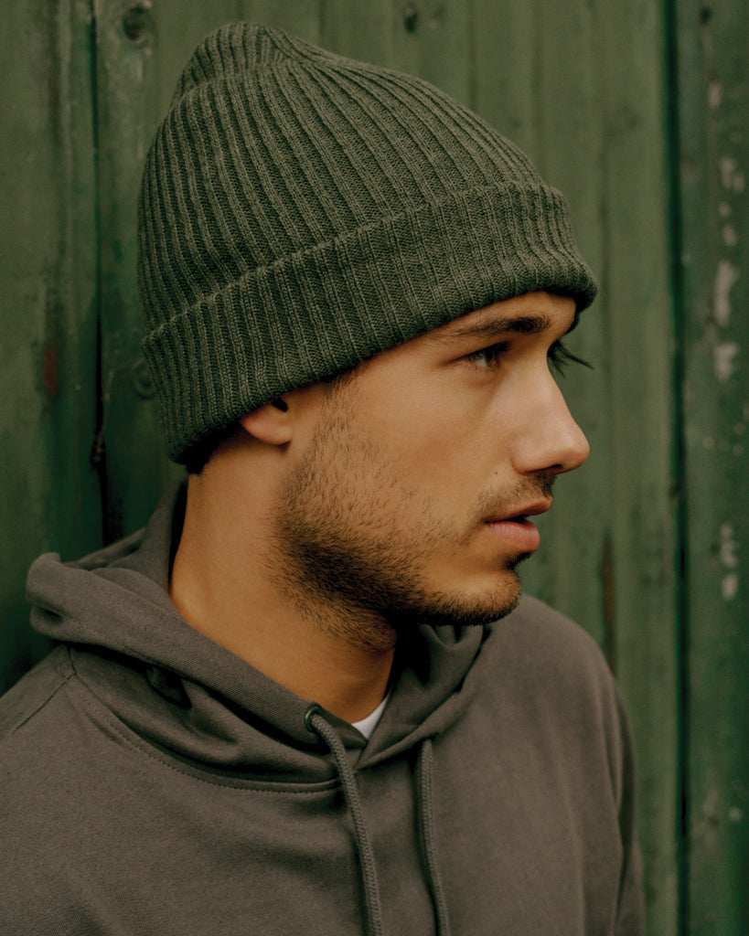Impact AWARE™  Polylana® double knitted beanie - Green