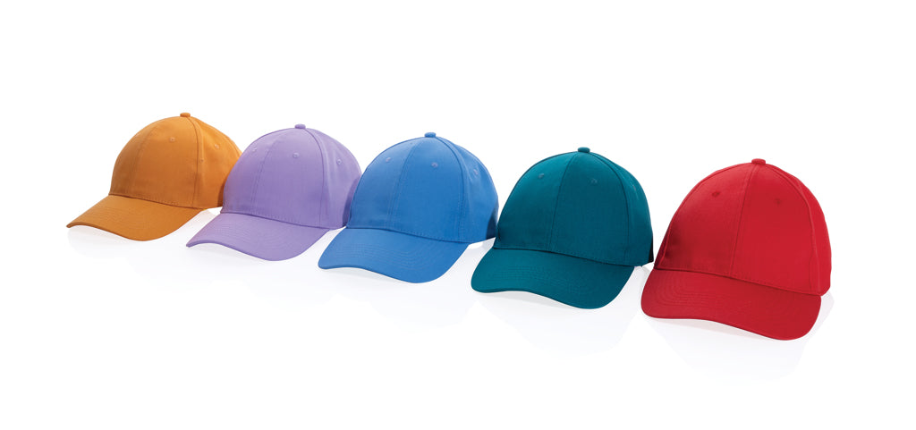 Impact 6 panel 280gr Recycled cotton cap with AWARE™ tracer - Lavender