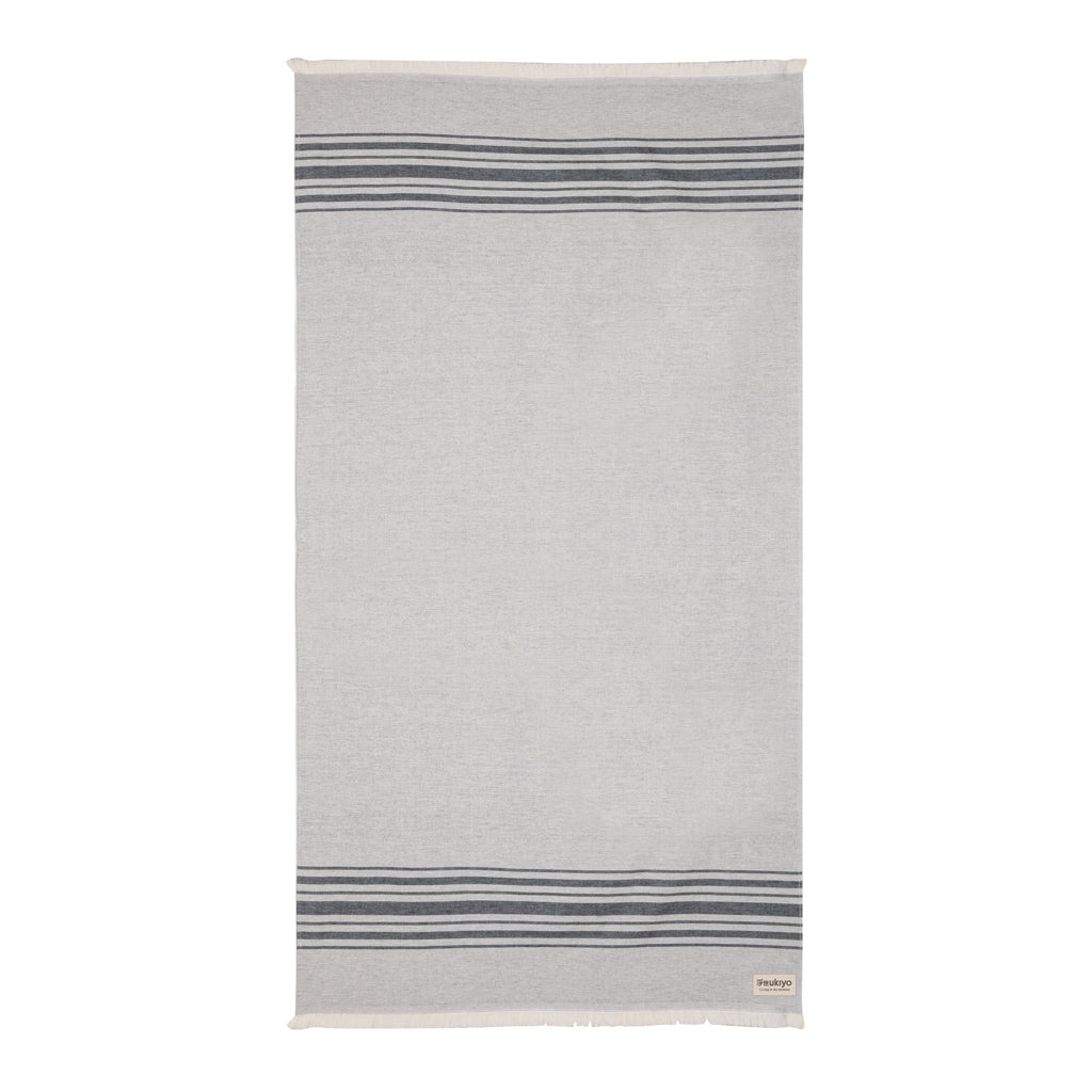 Ukiyo Yumiko AWARE™ Hammam Towel 100 x 180cm - Black