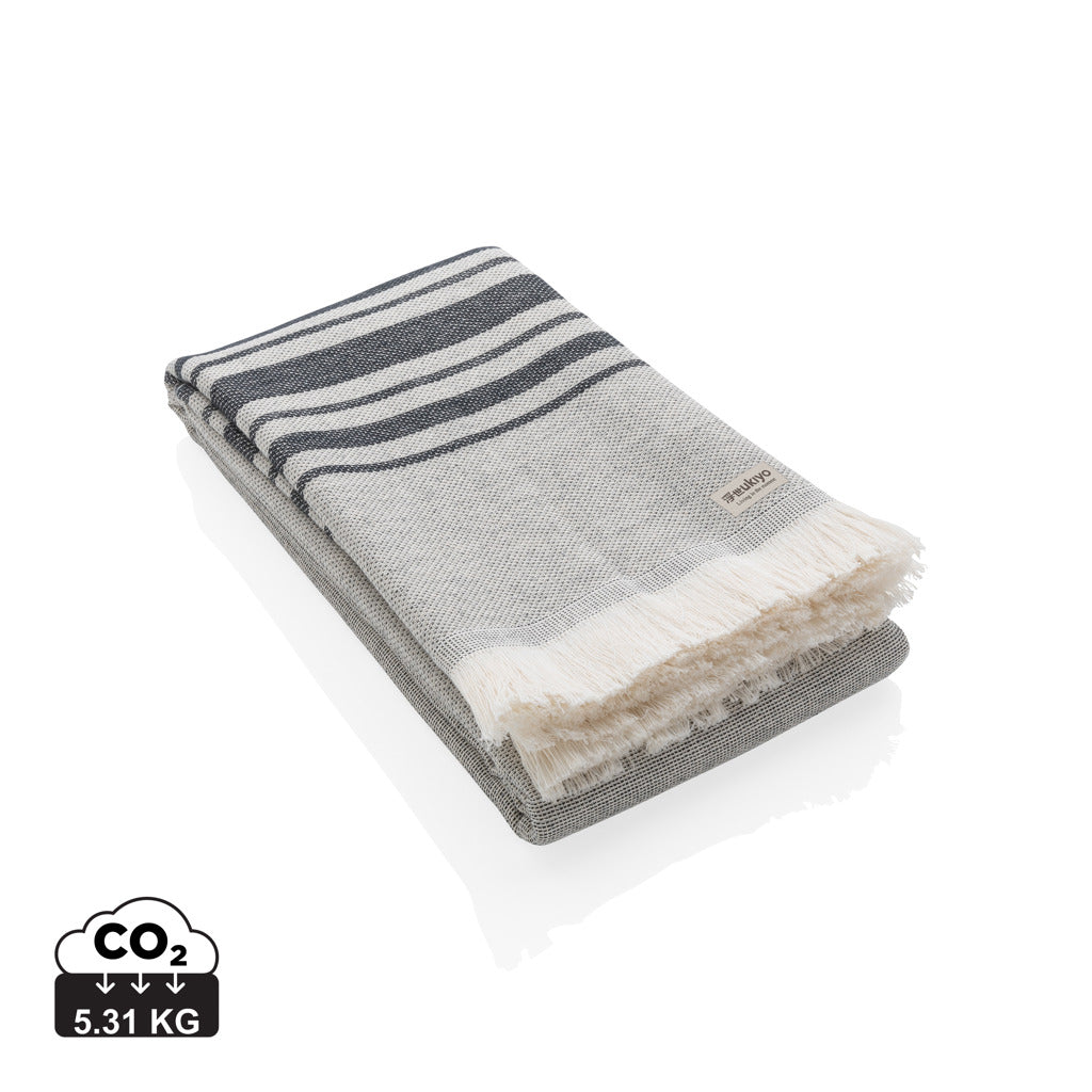 Ukiyo Yumiko AWARE™ Hammam Towel 100 x 180cm - Black