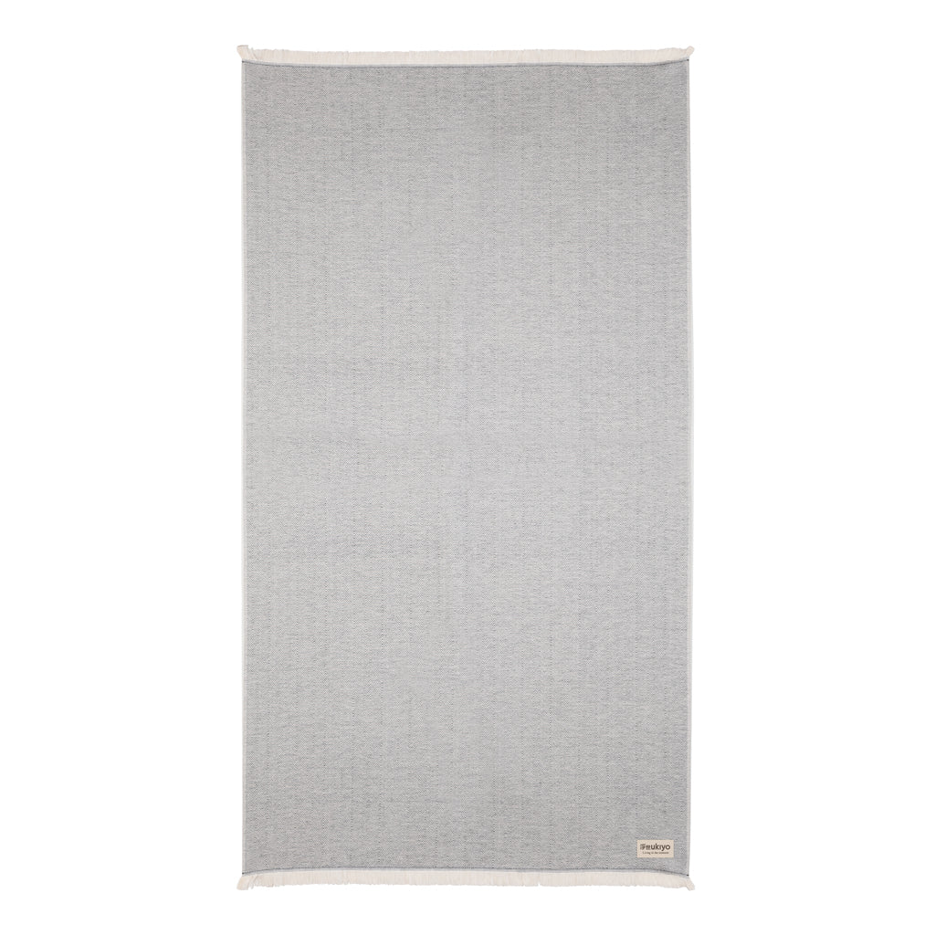 Ukiyo Hisako AWARE™ 4 Seasons towel/blanket 100x180 - Black
