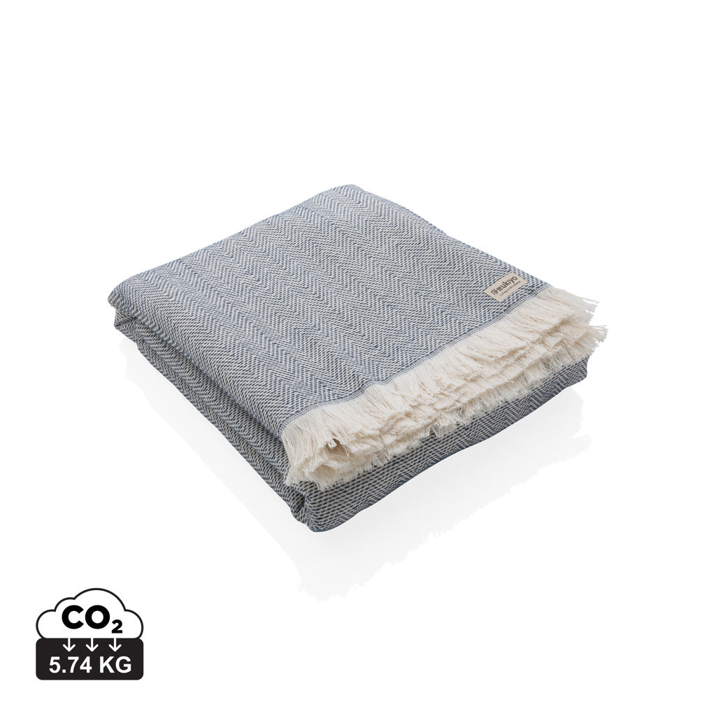 Ukiyo Hisako AWARE™ 4 Seasons towel/blanket 100x180 - Navy