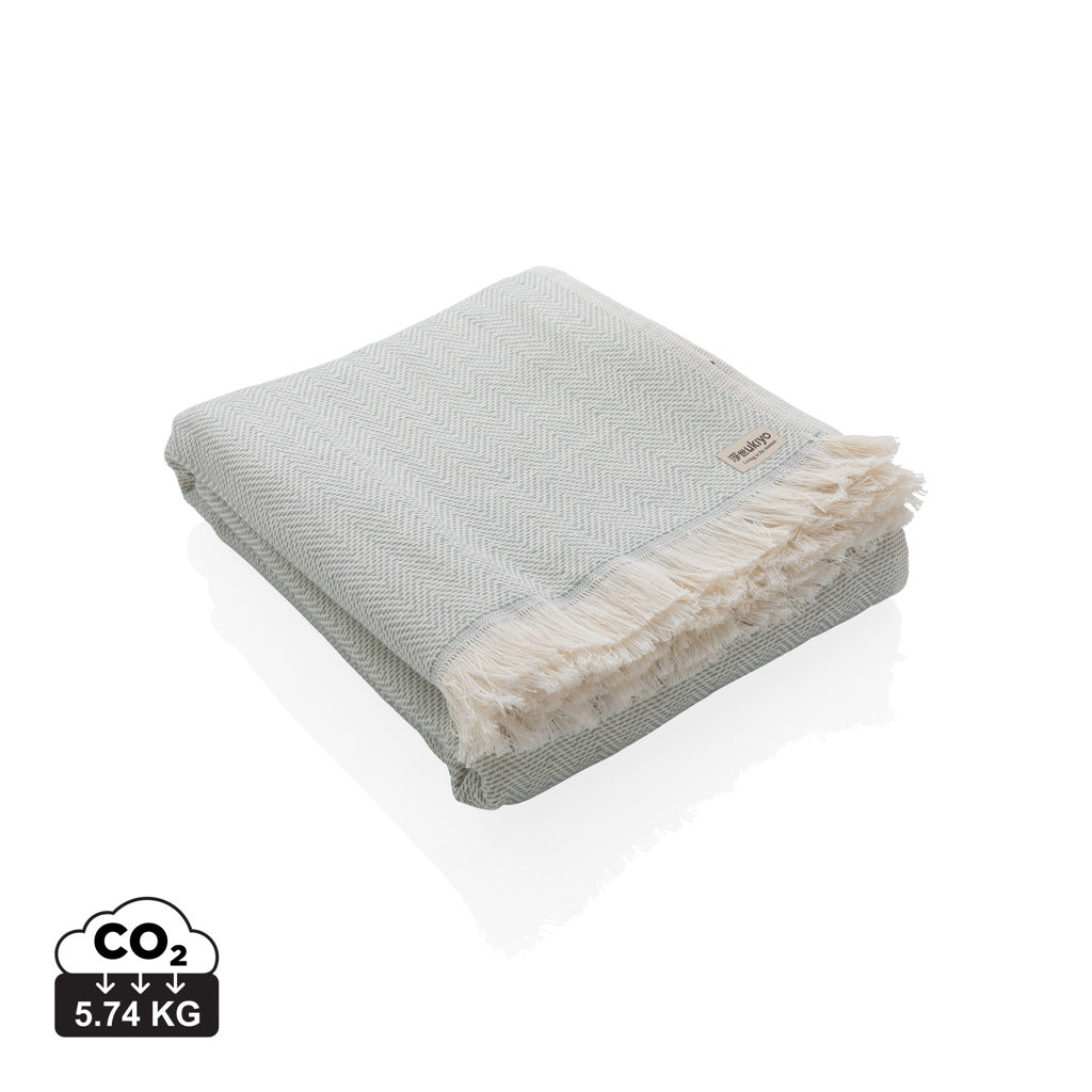 Ukiyo Hisako AWARE™ 4 Seasons towel/blanket 100x180 - Green