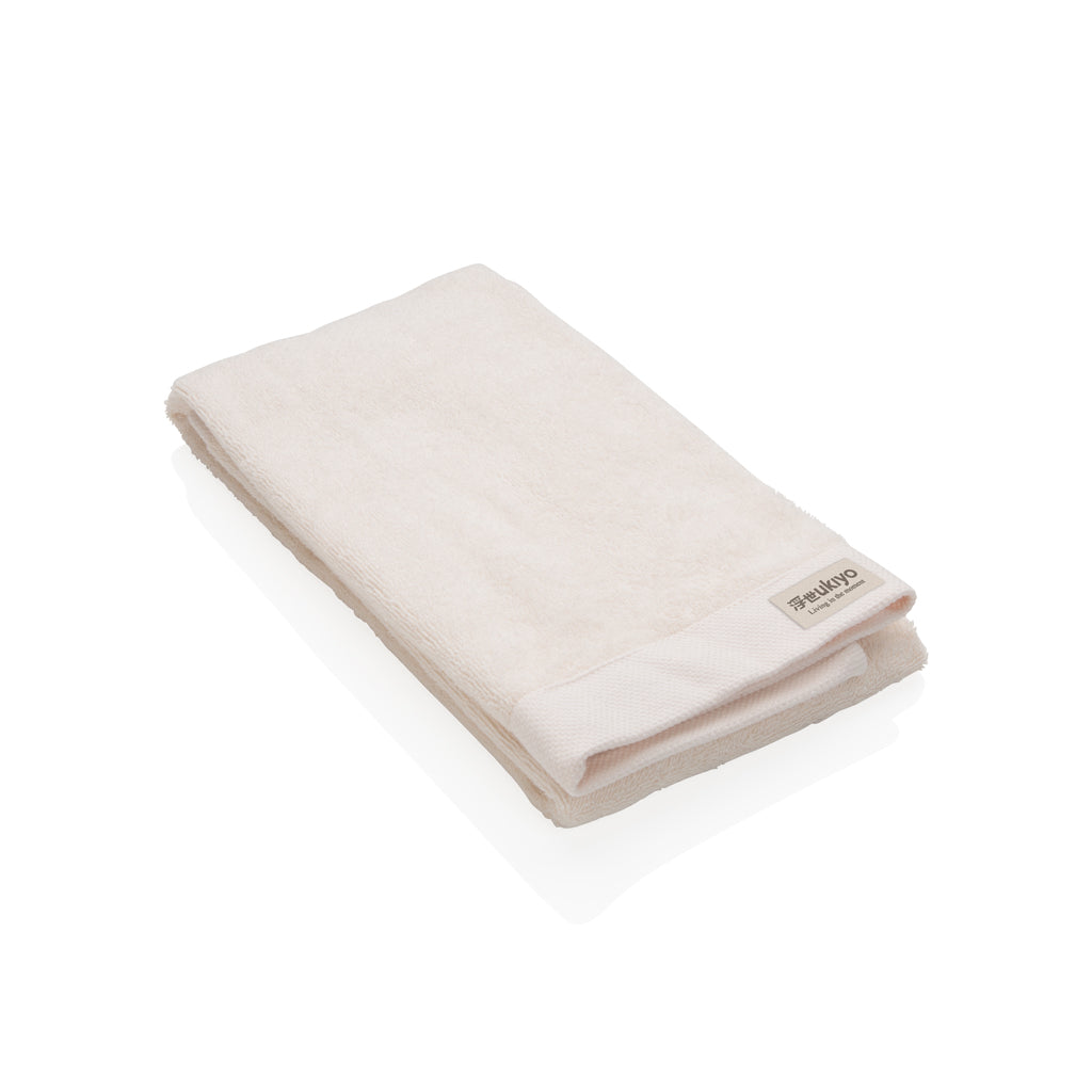 Ukiyo Sakura AWARE™ 500 gsm bath towel 50x100cm - White