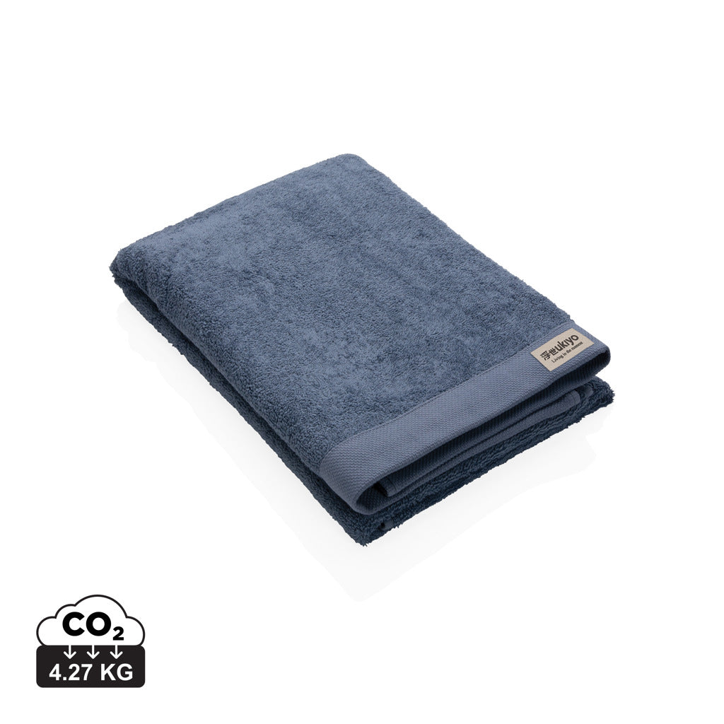 Ukiyo Sakura AWARE™ 500 gsm bath towel 70x140cm - Blue