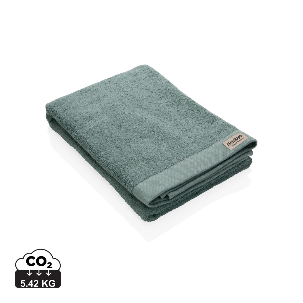 Ukiyo Sakura AWARE™ 500 gsm bath towel 70x140cm - Green