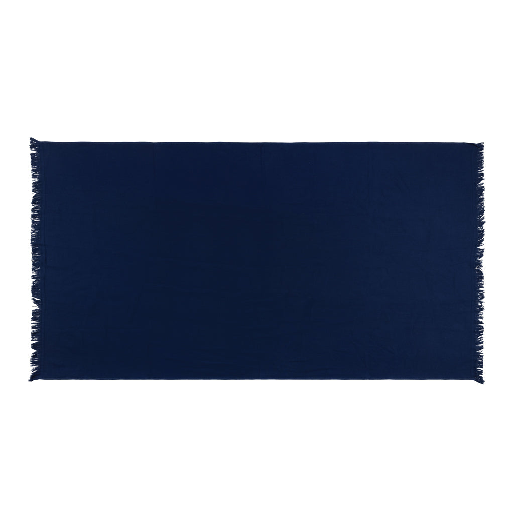Ukiyo Keiko AWARE™ solid hammam towel 100x180cm - Navy