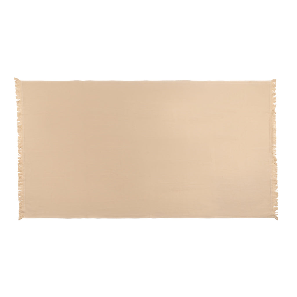Ukiyo Keiko AWARE™ solid hammam towel 100x180cm - Brown