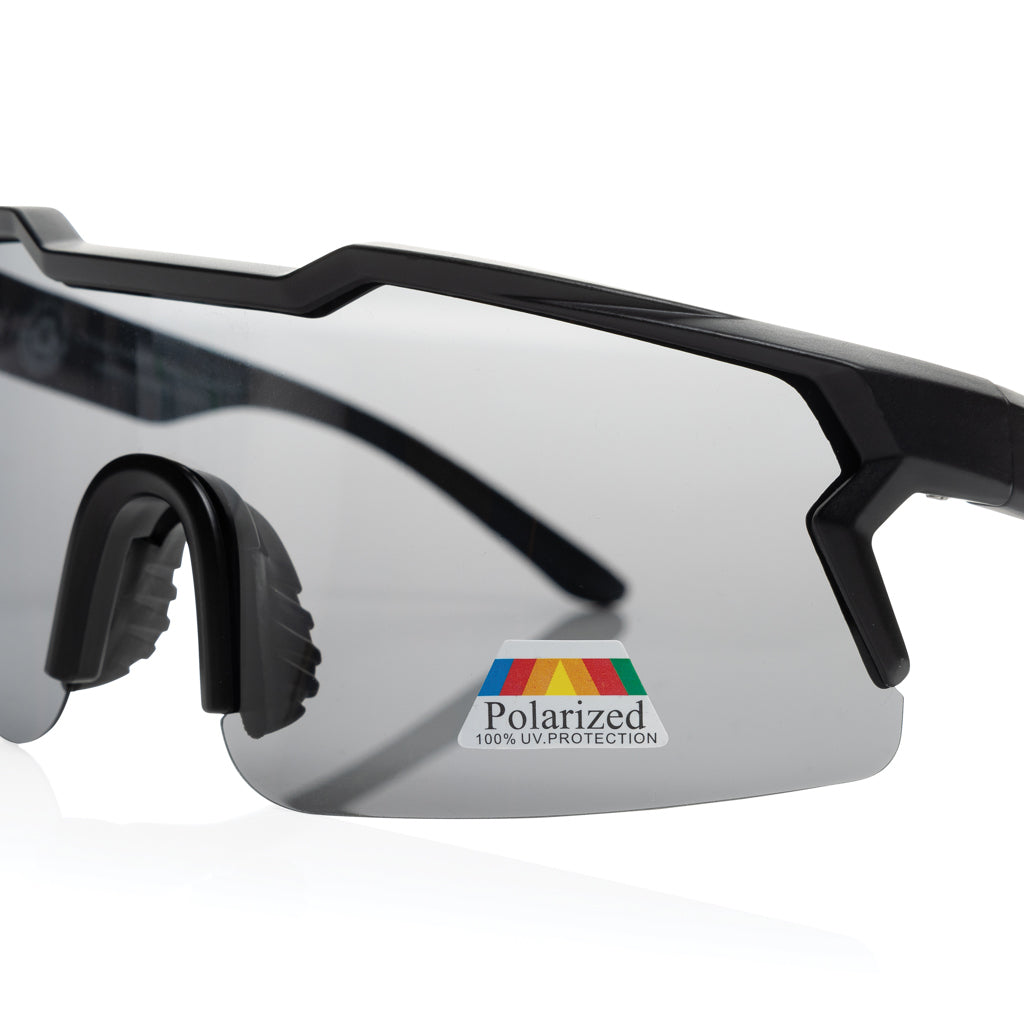 SproShield RCS plastic activity glasses with polarised lens - Black