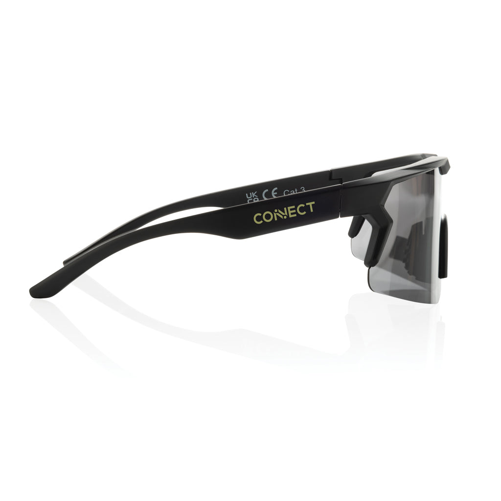 SproShield RCS plastic activity glasses with polarised lens - Black