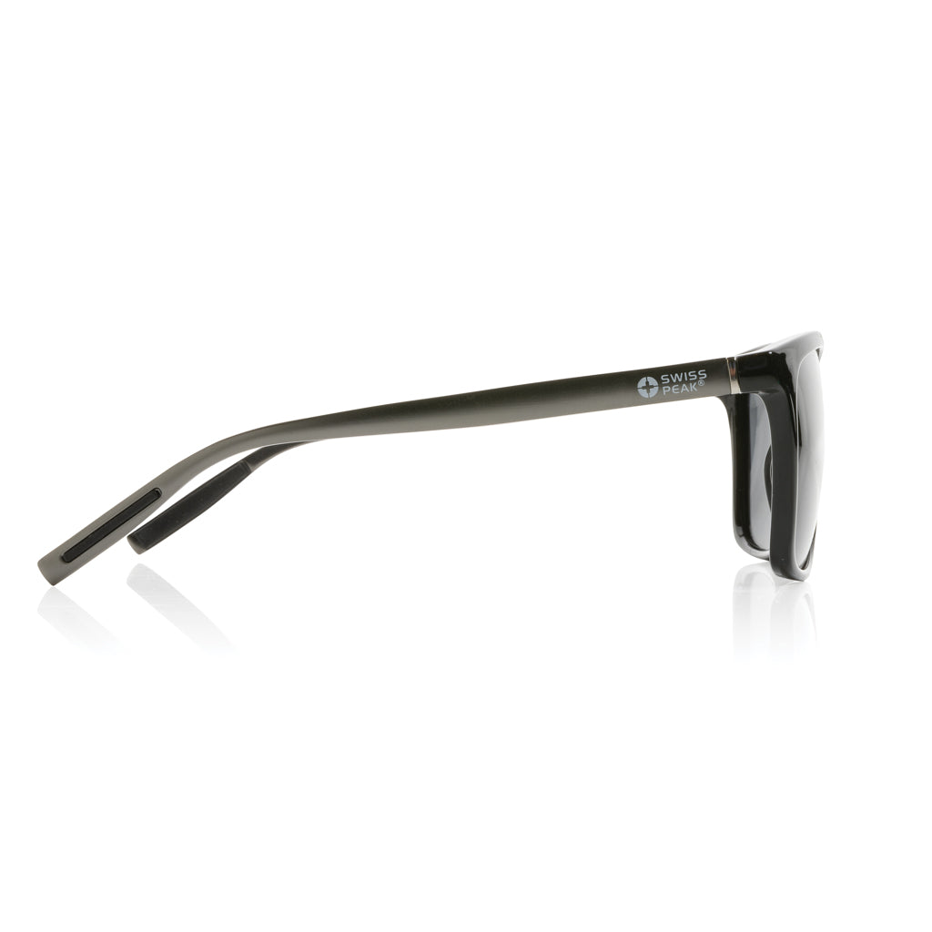 Swiss Peak RCS rplastic polarised sunglasses - Black