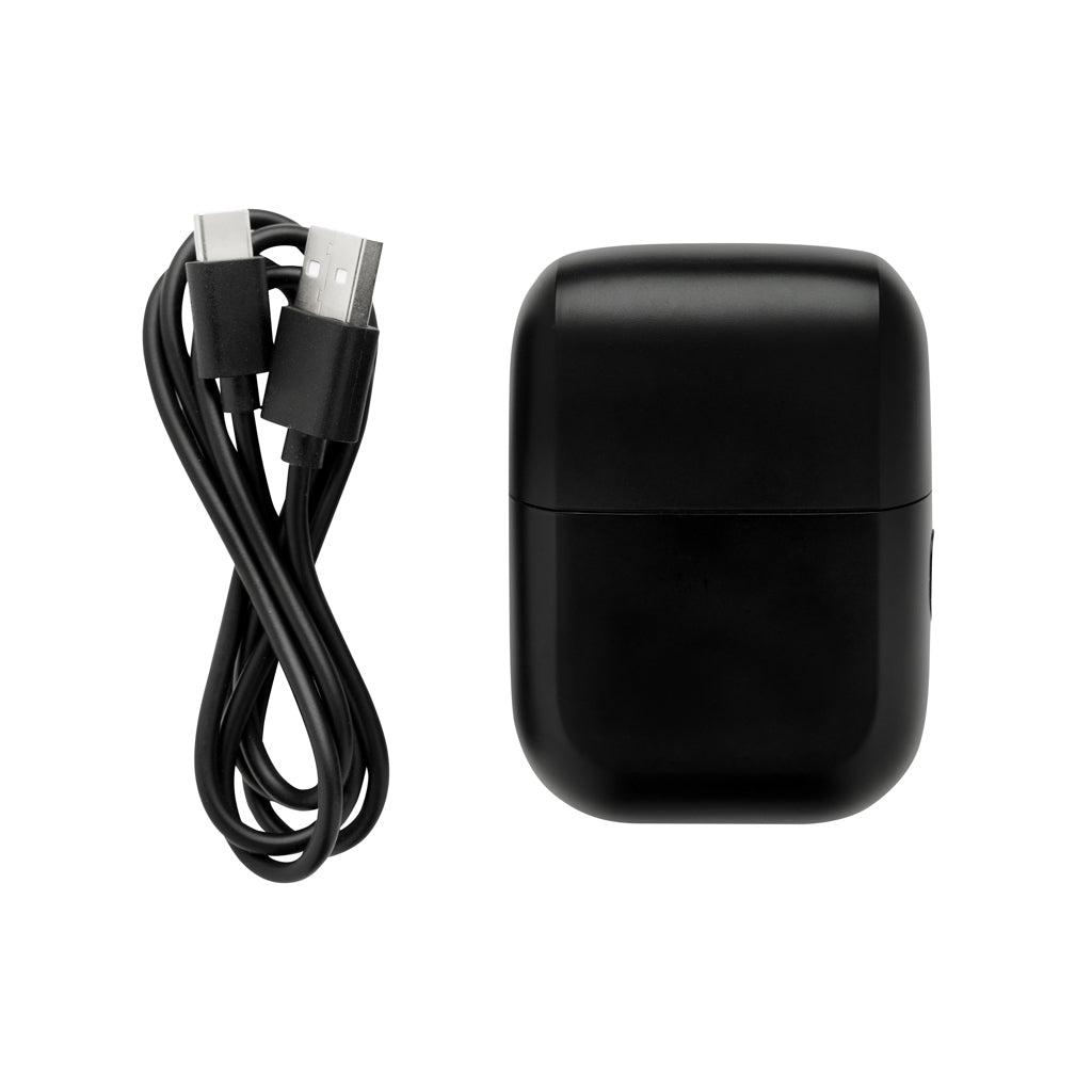 TrimBlade re-chargeable Travel Shaver IPX7 - Black