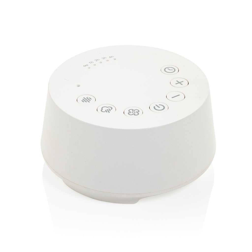 Flora RCS recycled plastic white noise speaker - White