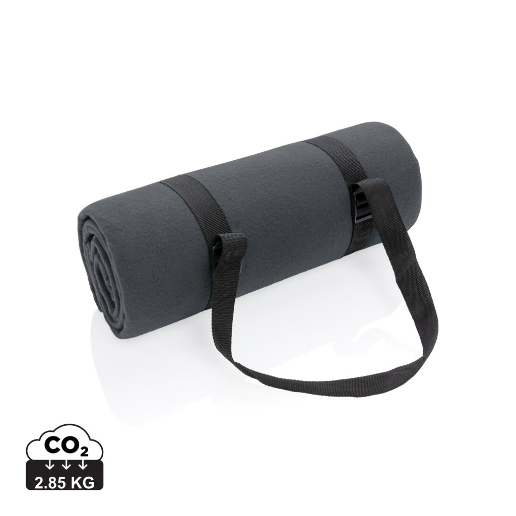 Impact AWARE™ RPET picnic blanket - Anthracite