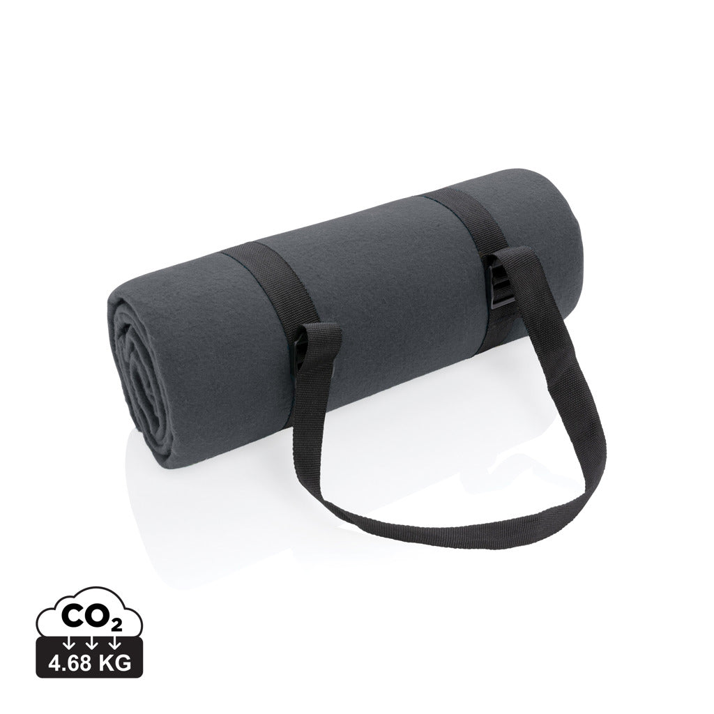 Impact AWARE™ RPET picnic blanket - Anthracite