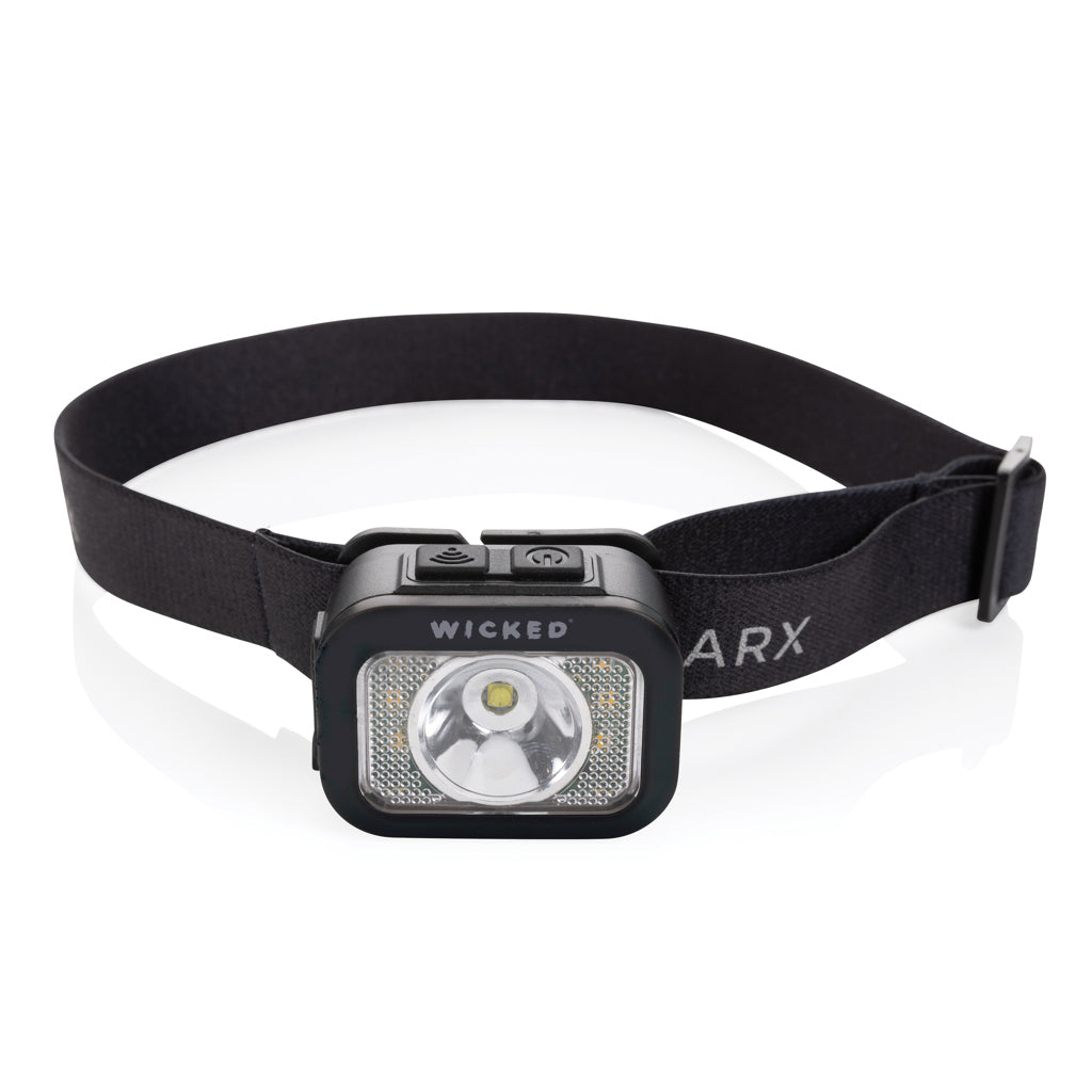 Gear X RCS rPlastic heavy duty head torch - Black
