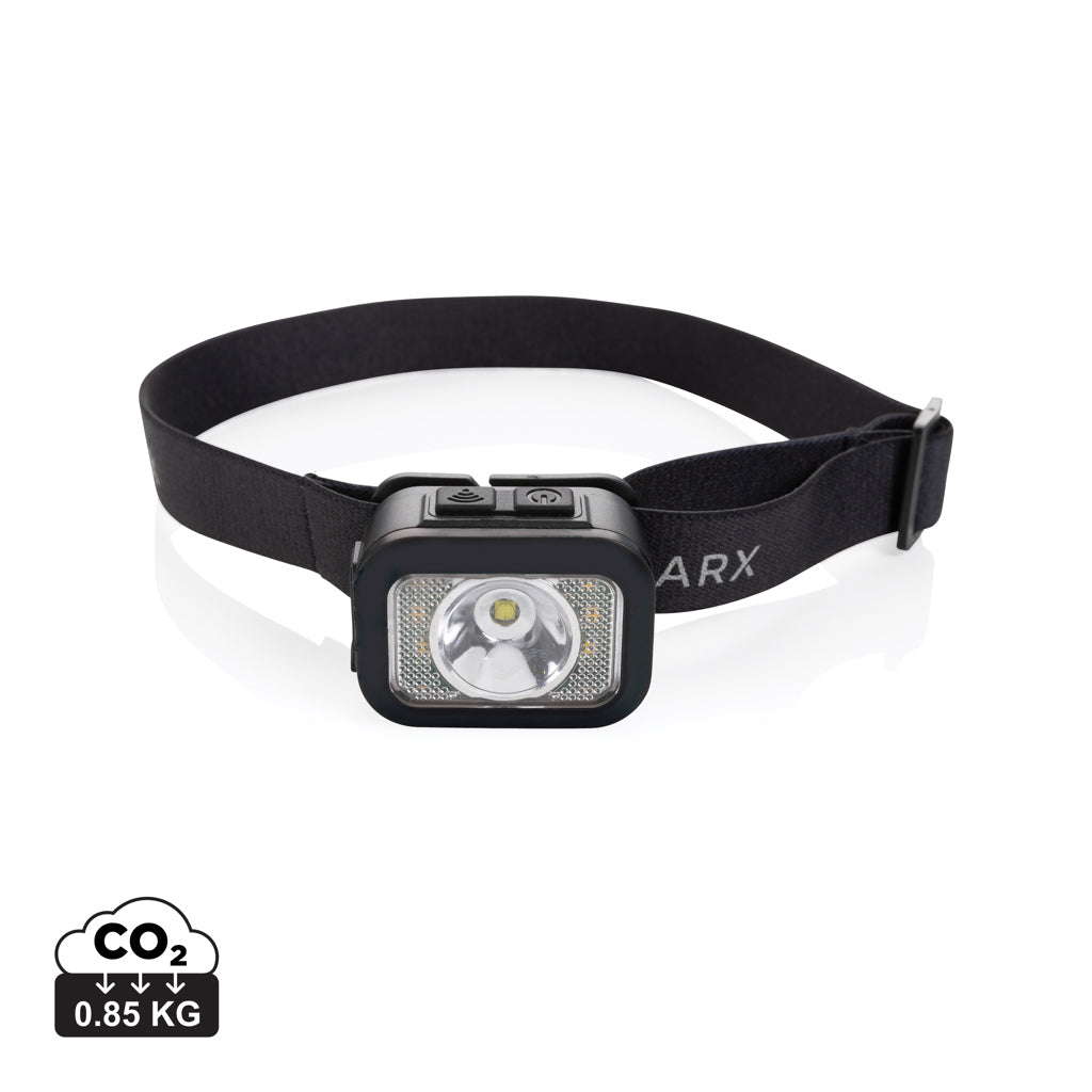 Gear X RCS rPlastic heavy duty head torch - Black