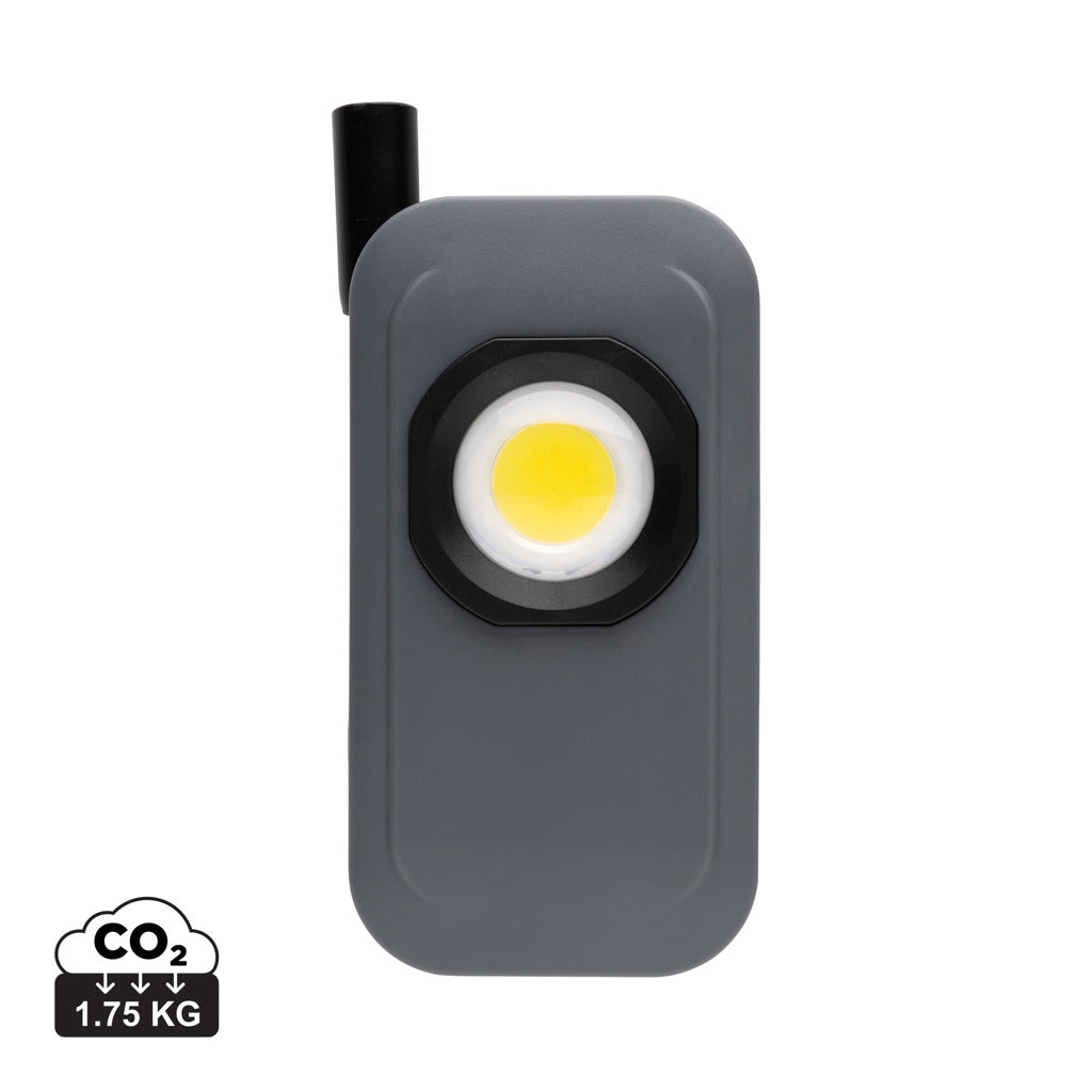Gear X RCS rPlastic USB rechargeable worklight - Grey