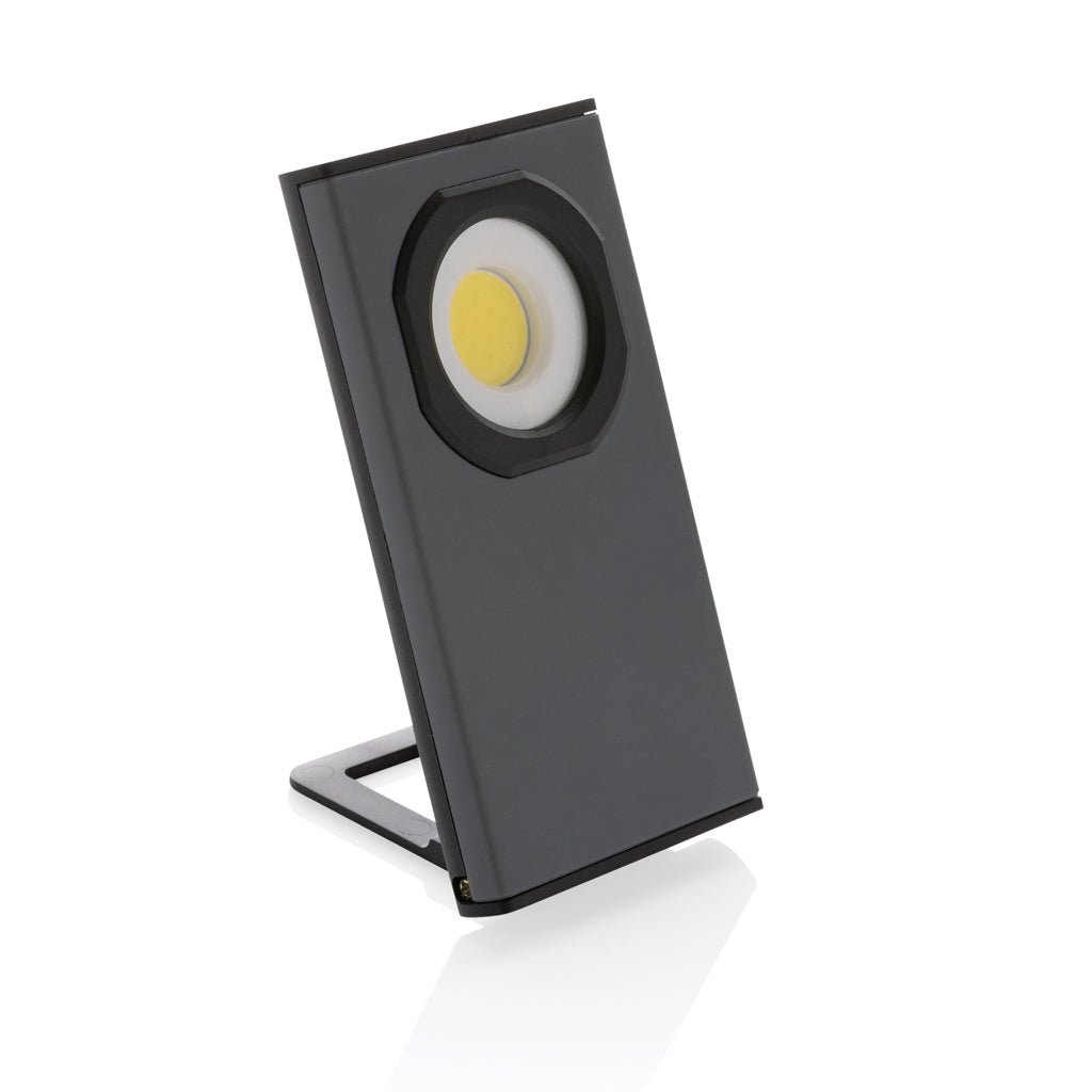 Gear X RCS recycled plastic USB pocket work light 260 lumen - Grey