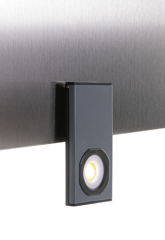 Gear X RCS recycled plastic USB pocket work light 260 lumen - Grey