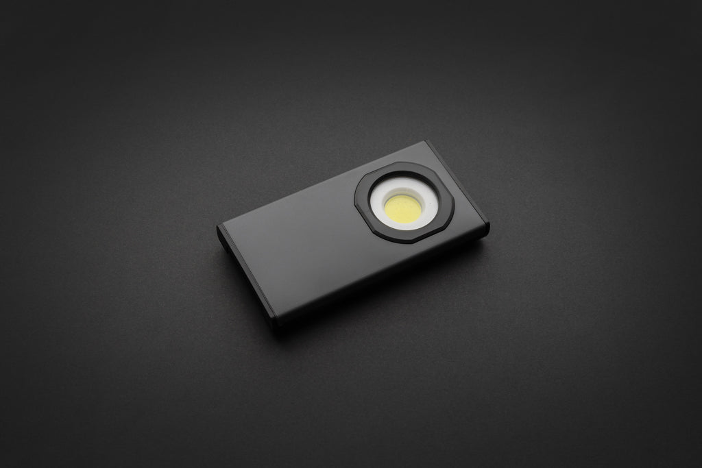 Gear X RCS recycled plastic USB pocket work light 260 lumen - Grey