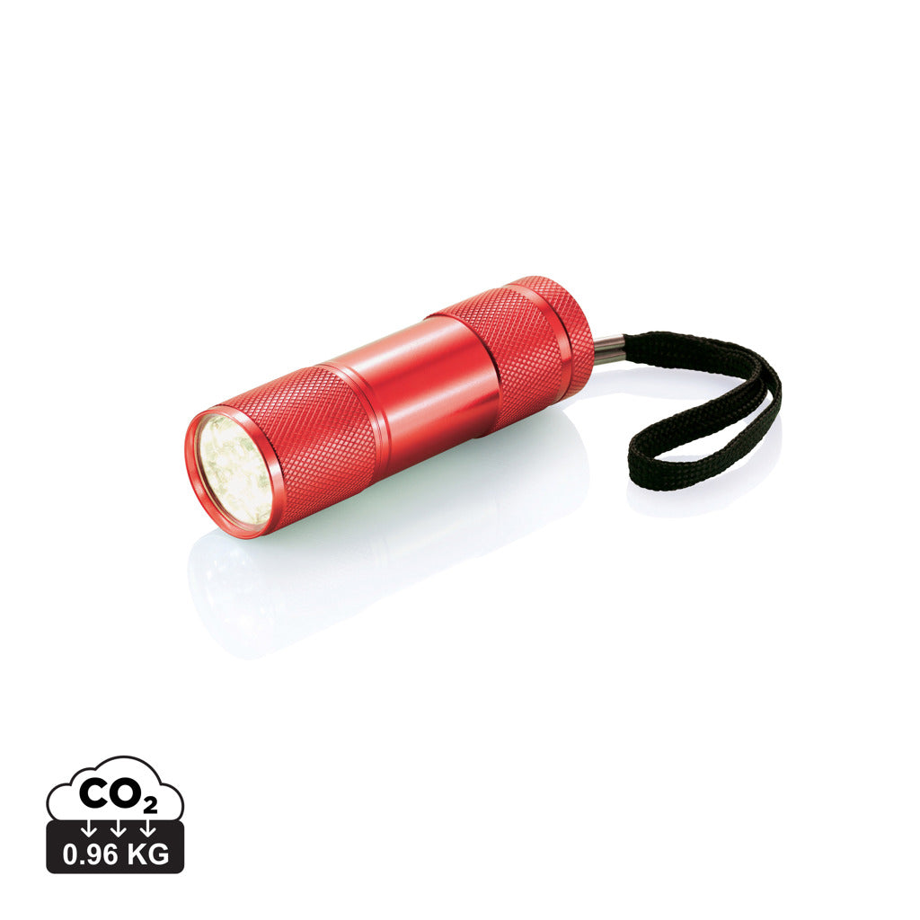 Quattro aluminium torch - Red