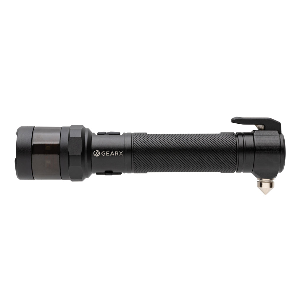 Gear X RCS recycled aluminium high performance car torch - Black