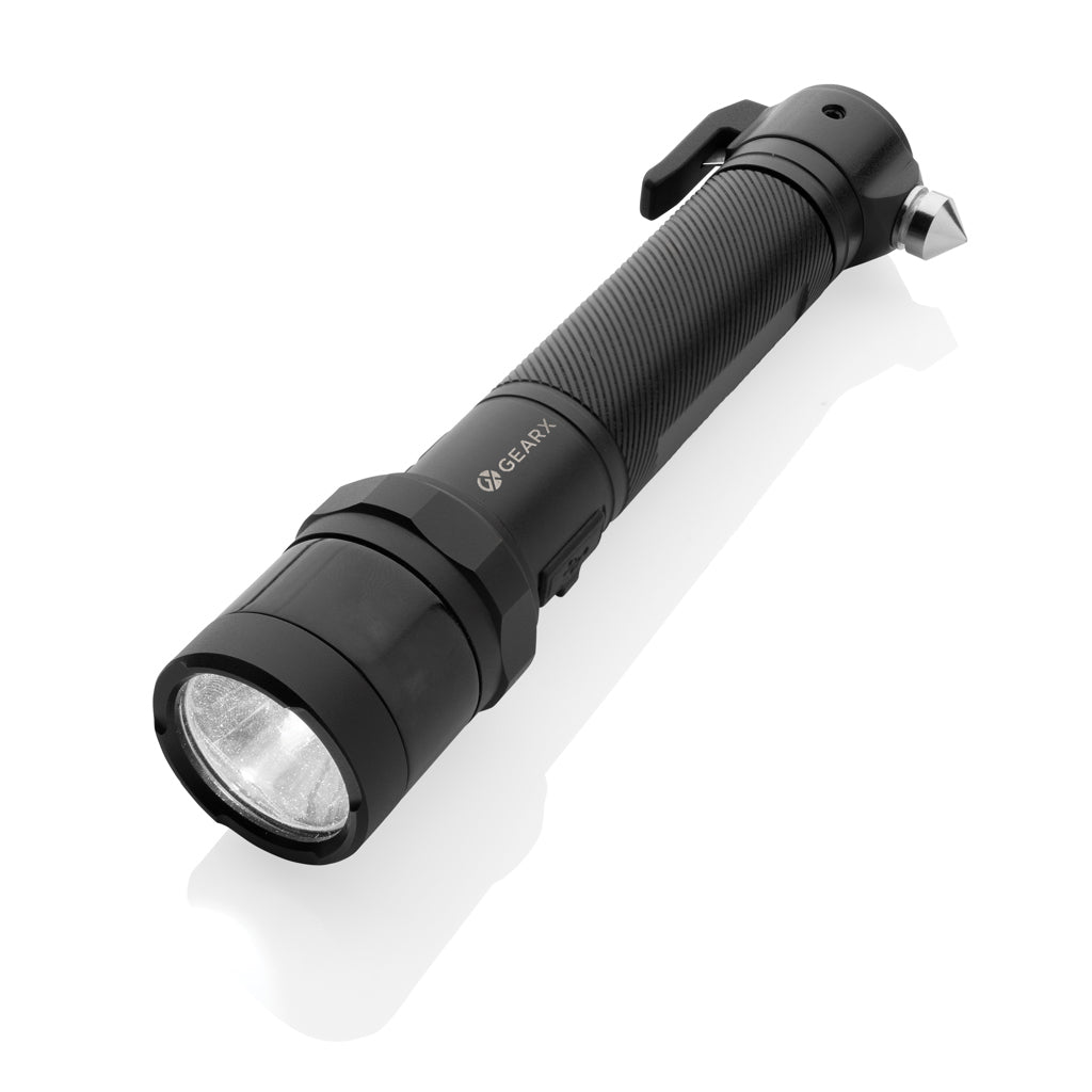 Gear X RCS recycled aluminium high performance car torch - Black