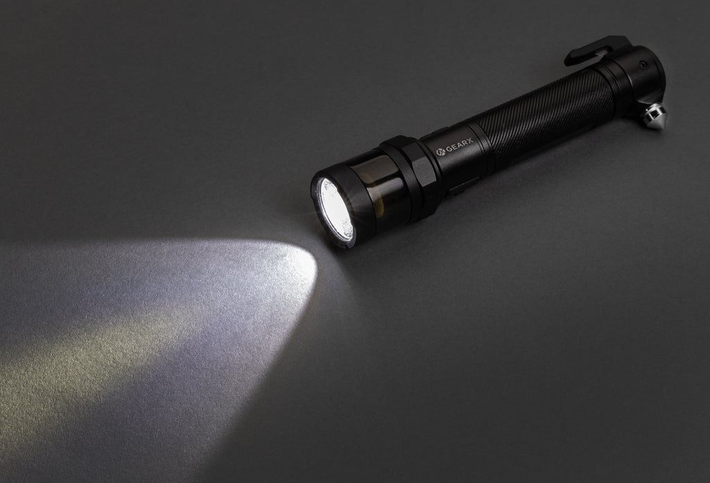 Gear X RCS recycled aluminium high performance car torch - Black