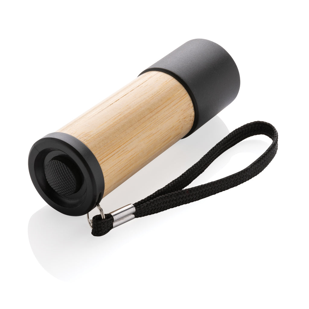 Bamboo and RCS certfied recycled plastic torch - Brown