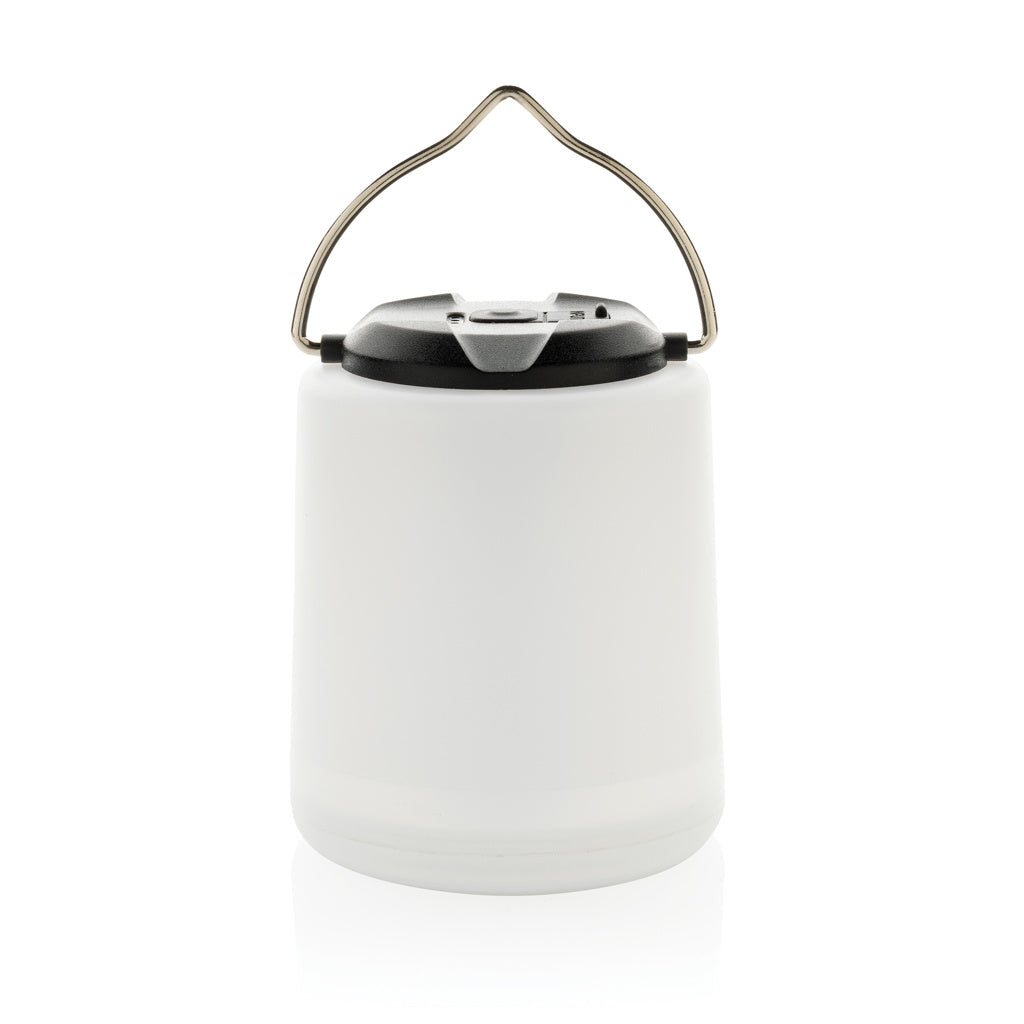 Limio RCS recycled plastic portable re-chargeable table lamp