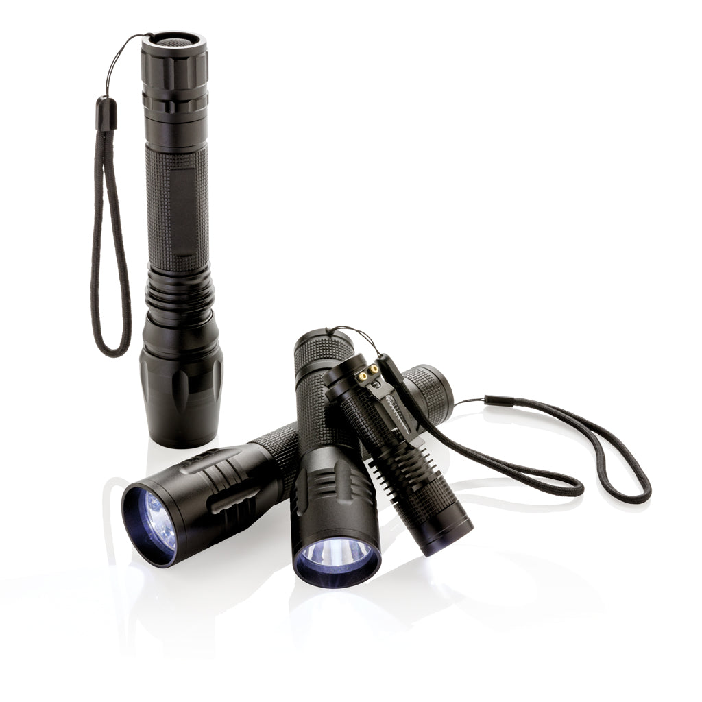 3W medium CREE torch - Black