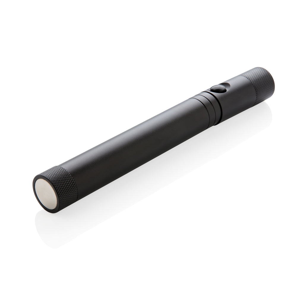 Telescopic light with magnet - Black