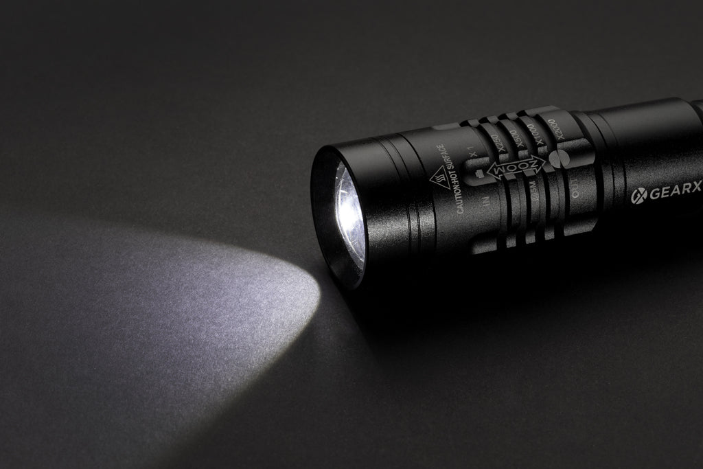 Gear X USB re-chargeable torch - Black