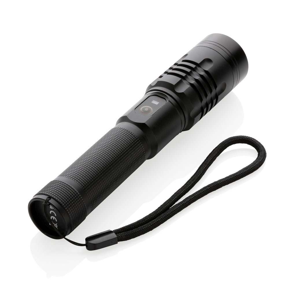 Gear X USB re-chargeable torch - Black