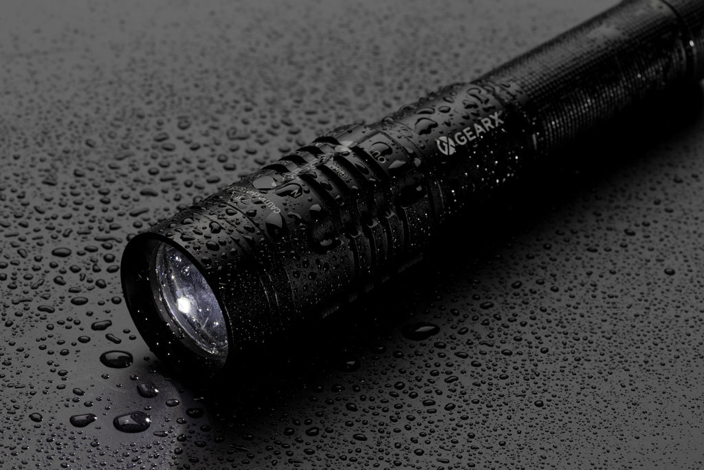 Gear X USB re-chargeable torch - Black