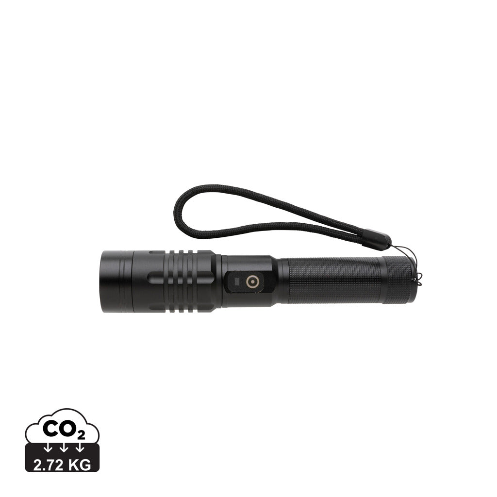 Gear X USB re-chargeable torch - Black