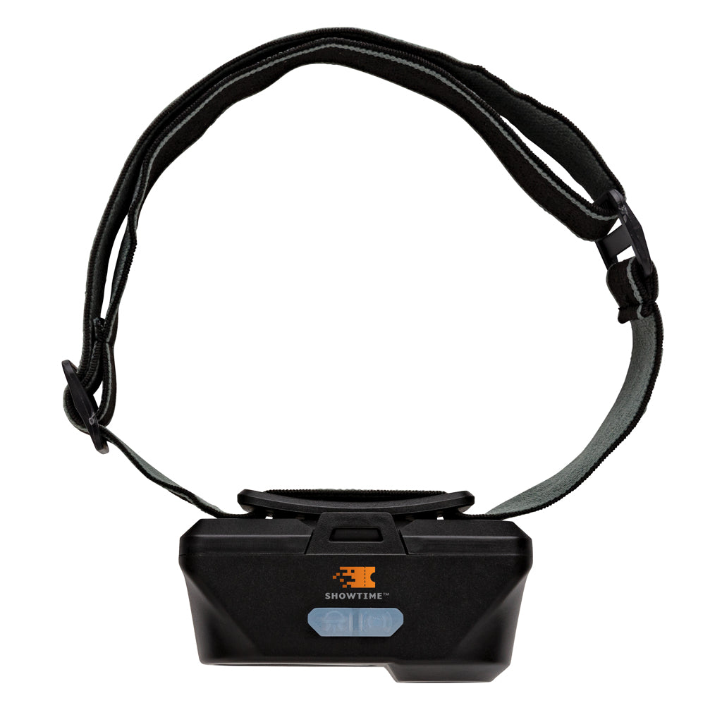 COB and LED headlight - Black