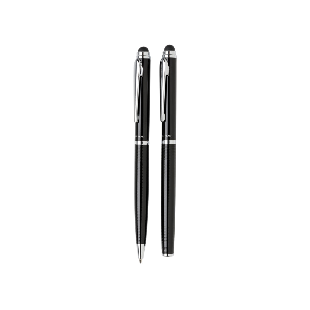 Swiss Peak deluxe pen set - Black
