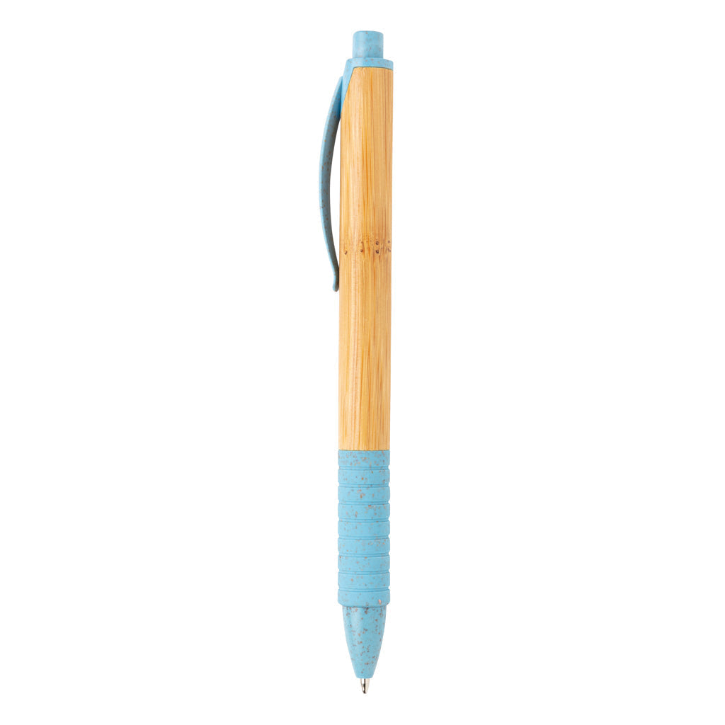 Bamboo & wheat straw pen - Blue