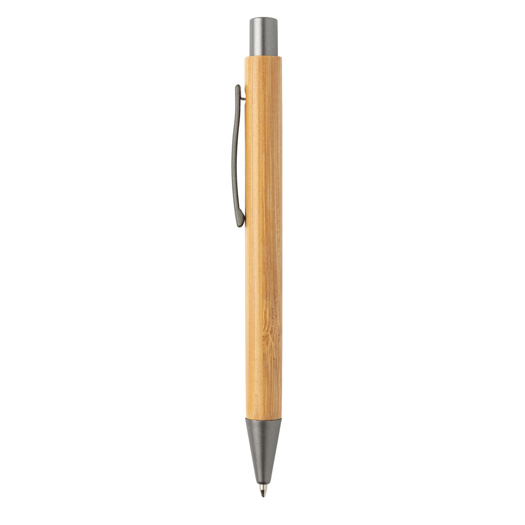 Slim design bamboo pen - Brown
