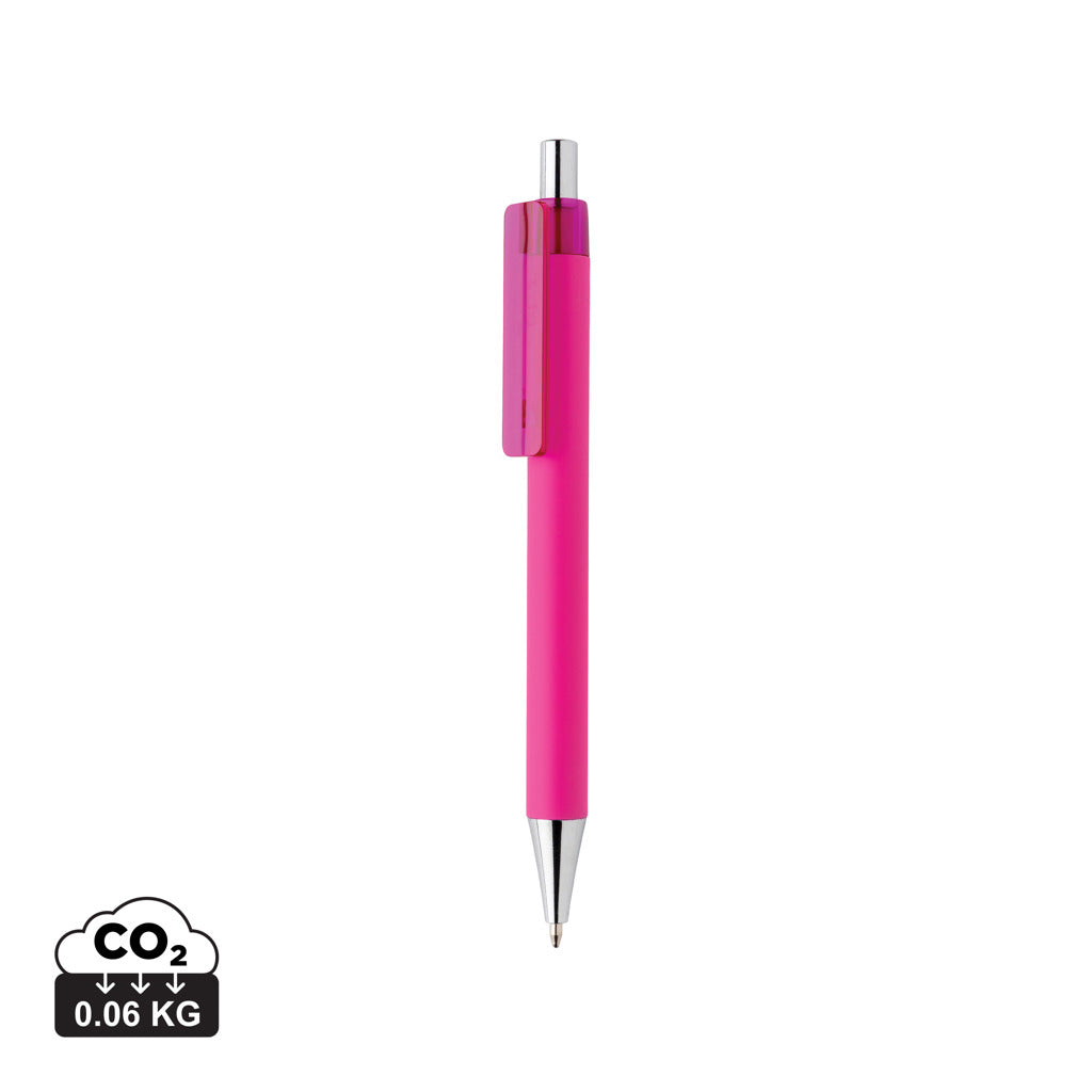 X8 RCS certified R-ABS smooth touch pen - Pink