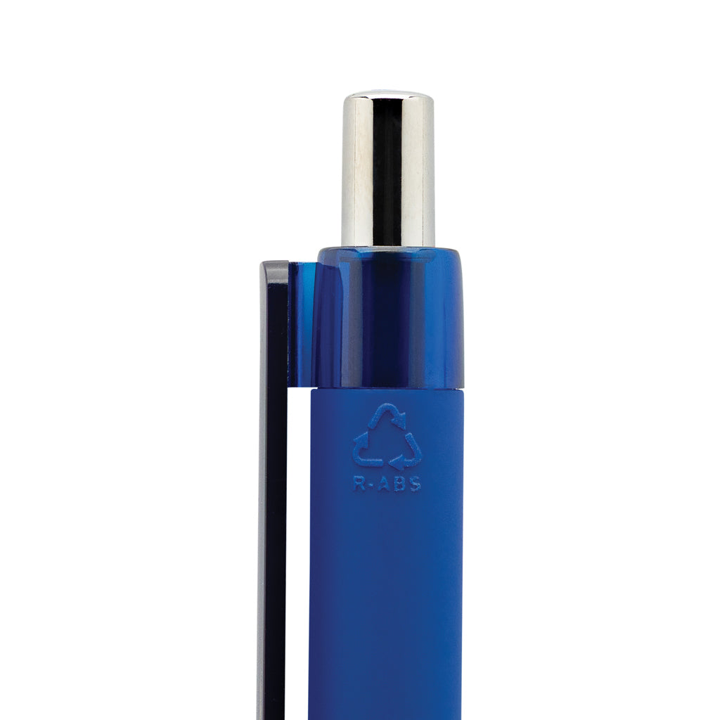 X8 RCS certified R-ABS smooth touch pen - Navy
