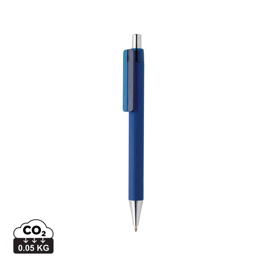 X8 RCS certified R-ABS smooth touch pen - Navy