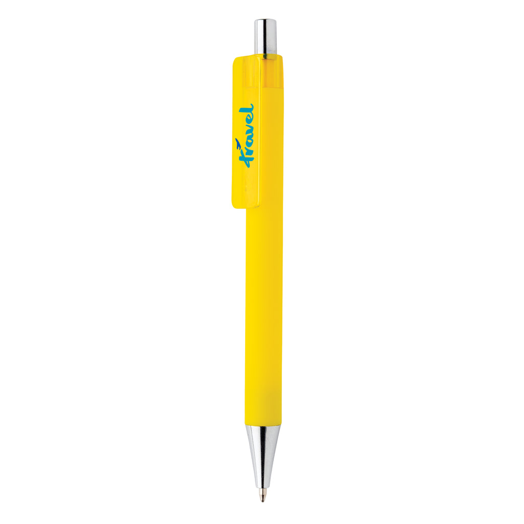 X8 RCS certified R-ABS smooth touch pen - Yellow