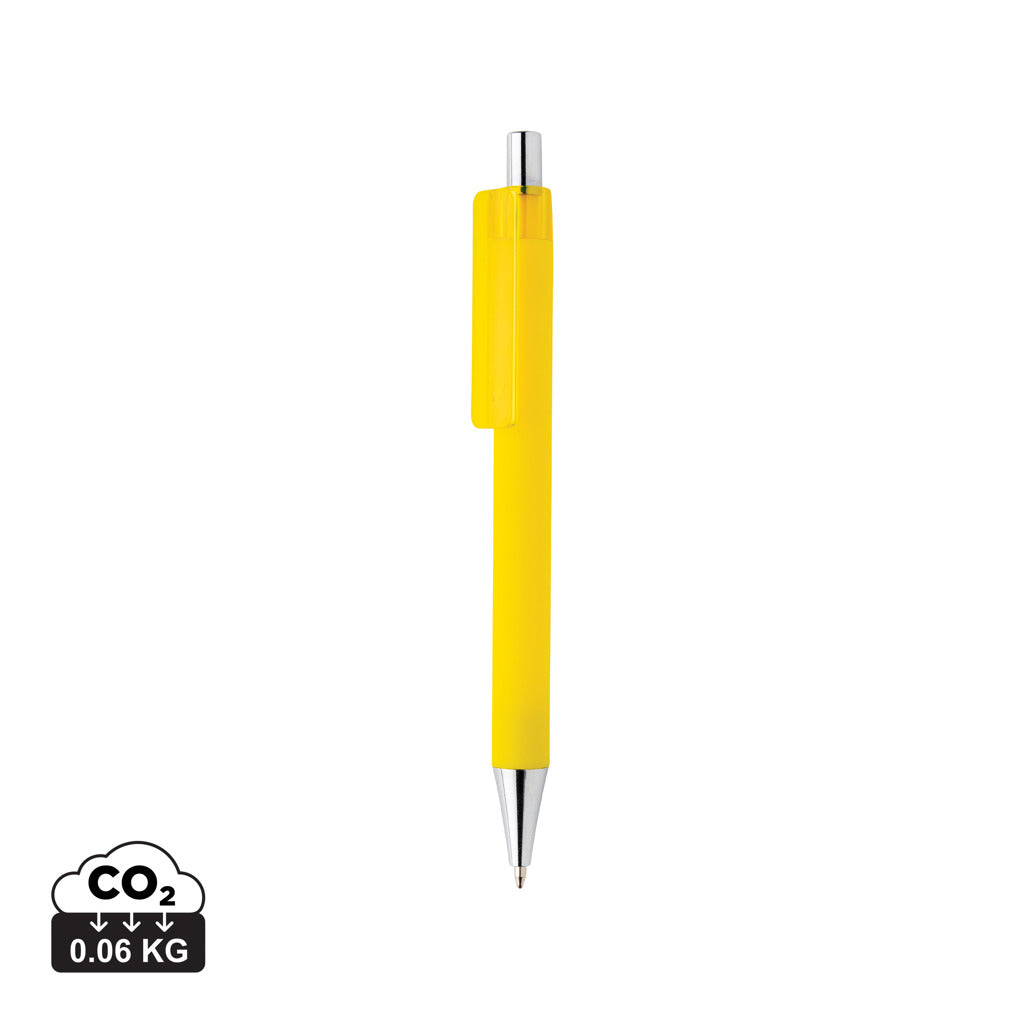 X8 RCS certified R-ABS smooth touch pen - Yellow