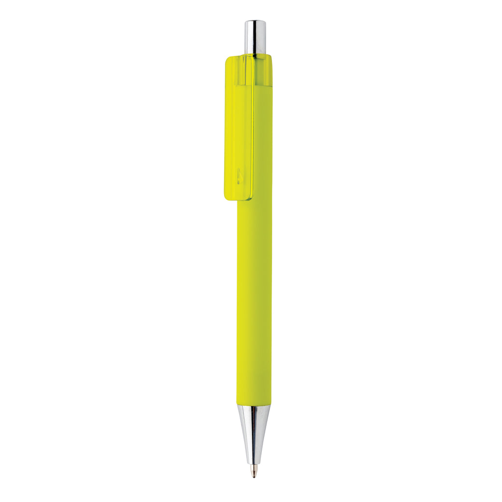 X8 RCS certified R-ABS smooth touch pen - Lime