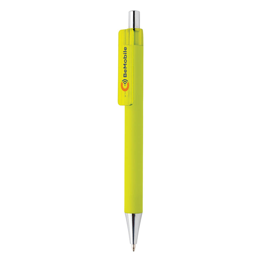 X8 RCS certified R-ABS smooth touch pen - Lime